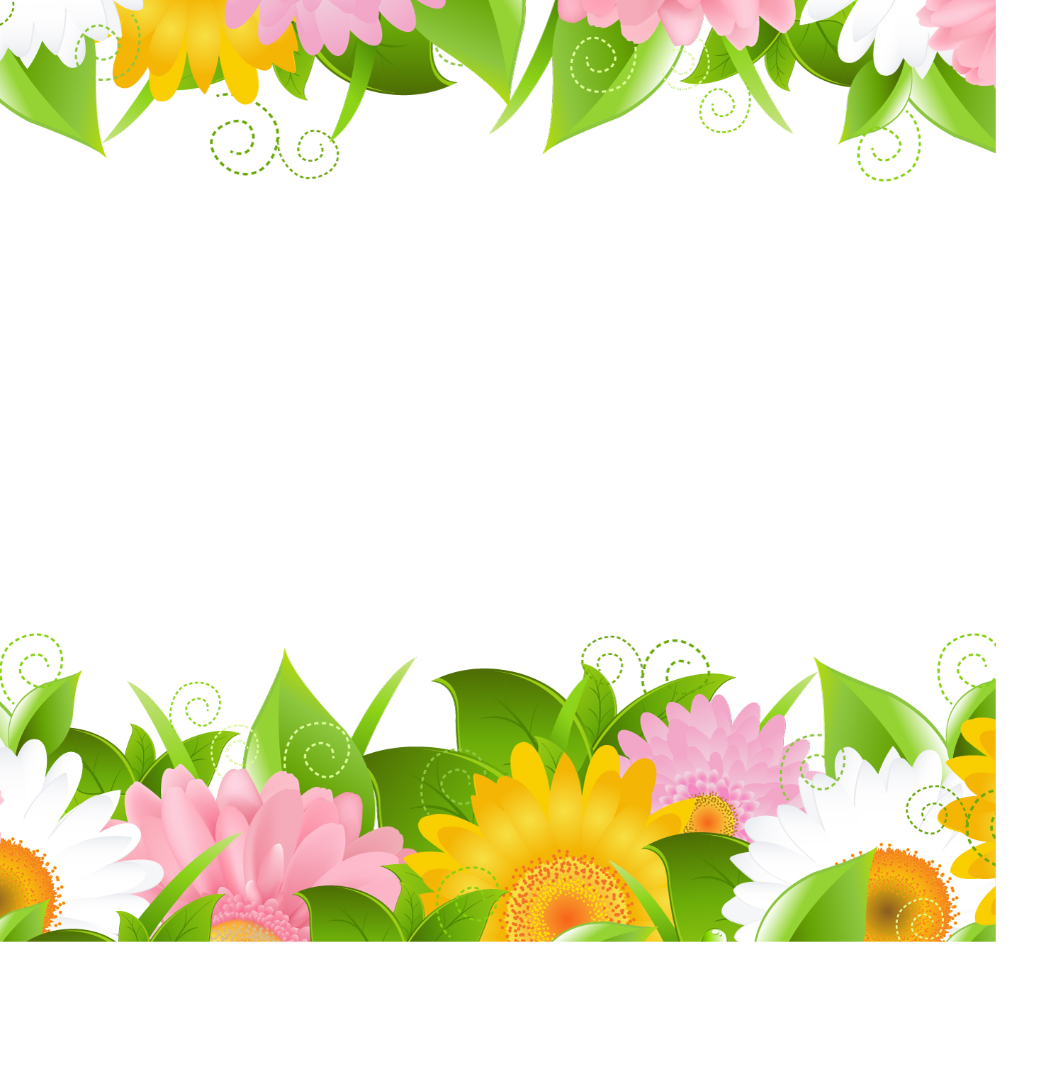 Flower background vector free download - various types of flower ...