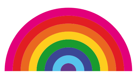 Rainbow Clip Art at  - vector clip art online, royalty free &  public domain