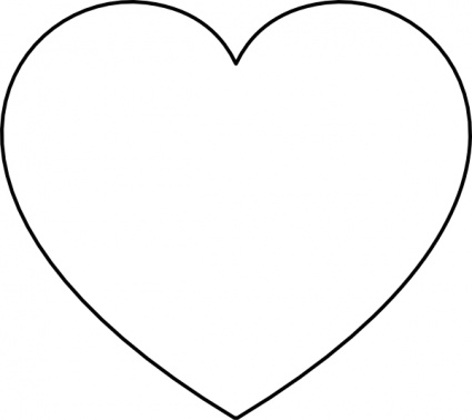 Heart Frame Clip Art Black And White | Clipart library - Free 