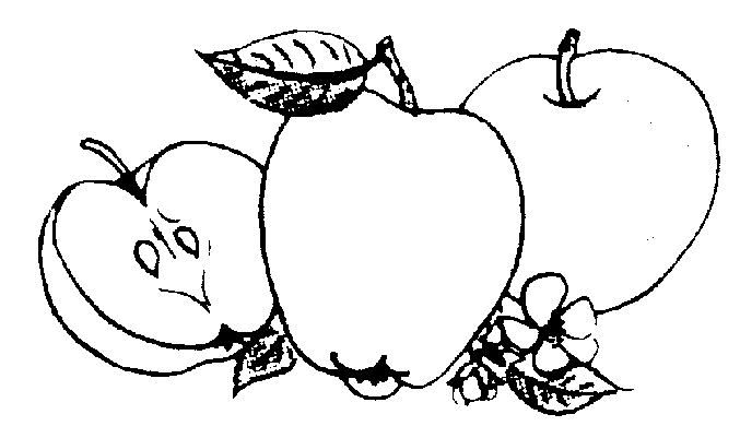 Fruit And Vegetable Clipart Black And White | Clipart library - Free 