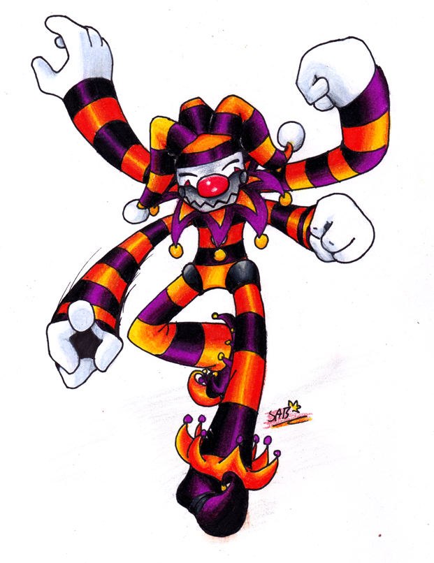 R-226 Codename: Dark clown by Rhay-Robotnik on Clipart library