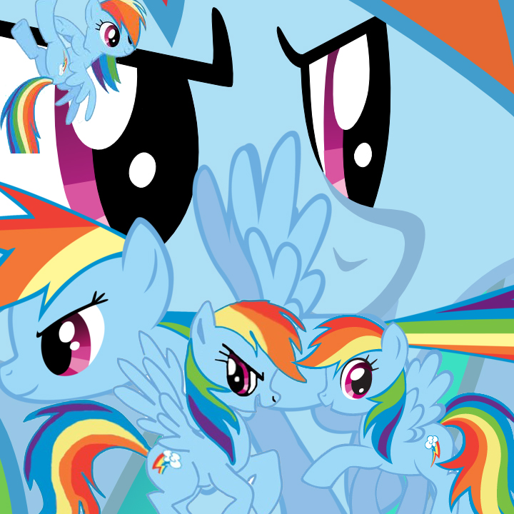 Rainbow Dash Character Art - My Little Pony Fan Art Collection