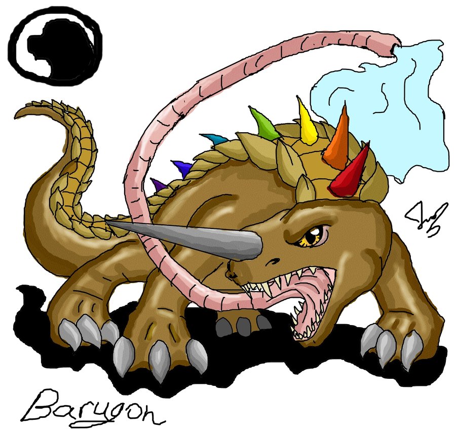 Godzilla Animated: Guiron by Blabyloo229 on Clipart library