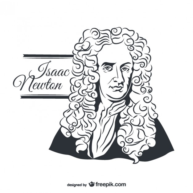 Retrato de Isaac Newton | Descargar Vectores gratis