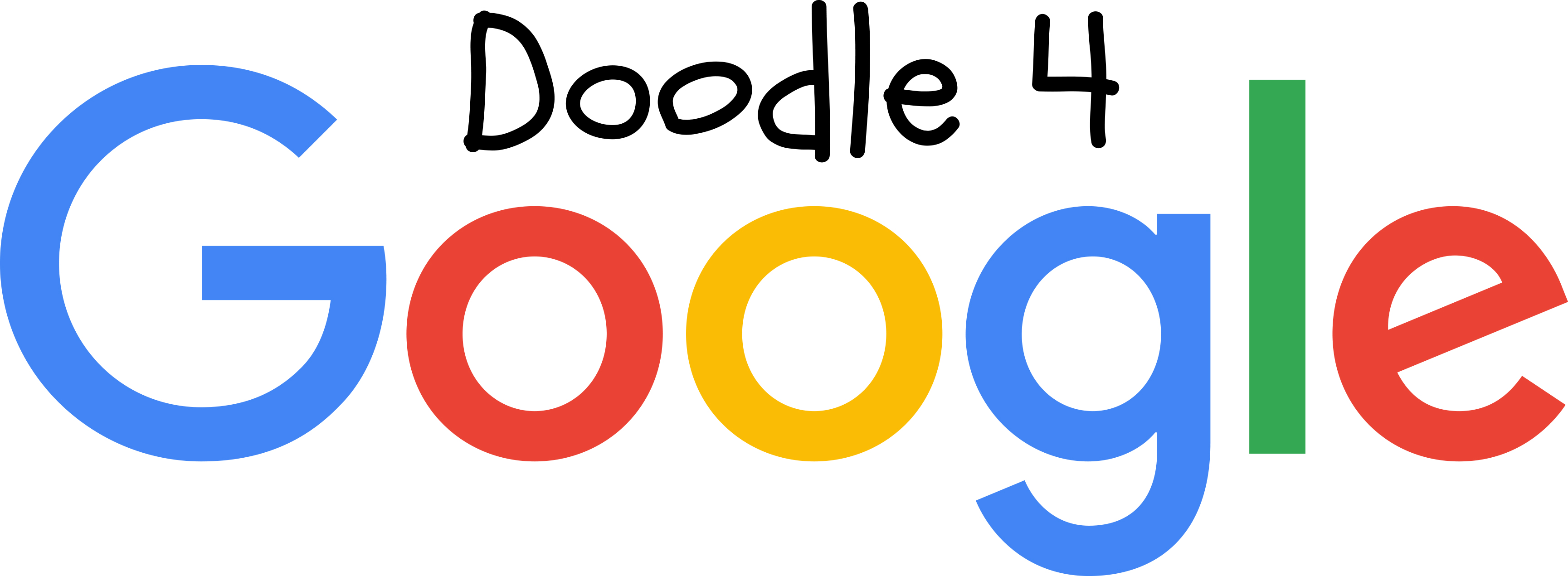Логотип гугл на белом фоне с новым годом