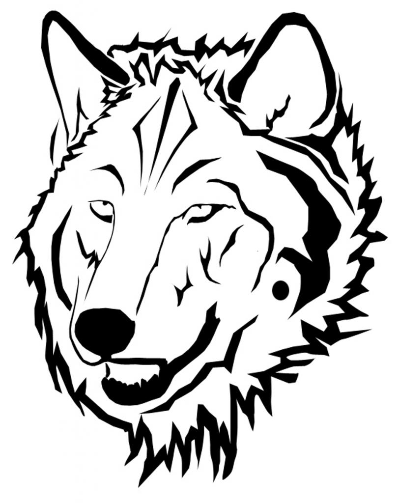 Wolf Head by john lomax - Digital Artist