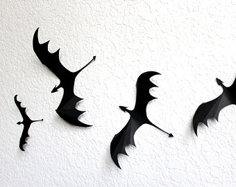 dragons silhouette – Etsy