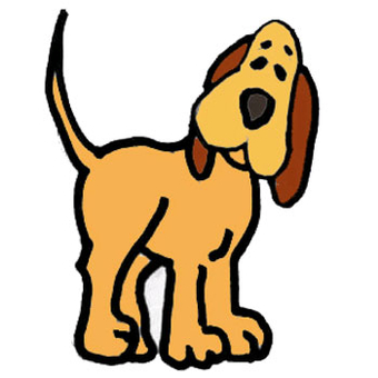 Friendly Cartoon Dog Illustration for Kids’ Content & Pet Themes