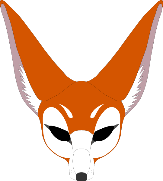 Fox Head clip art - vector clip art online, royalty free  public 