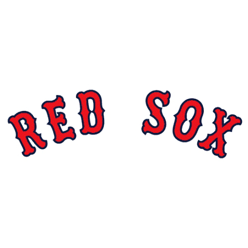 Boston Red Sox Script Logo Iron On Transfer (Heat Transfer) [Model 