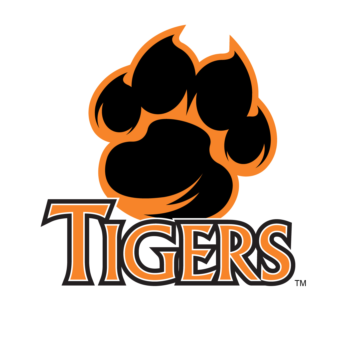 Free Tiger Paw Outline, Download Free Clip Art, Free Clip Art on ...