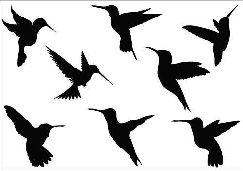 Hummingbird Silhouette Clipart ImagesSilhouette Clip Art