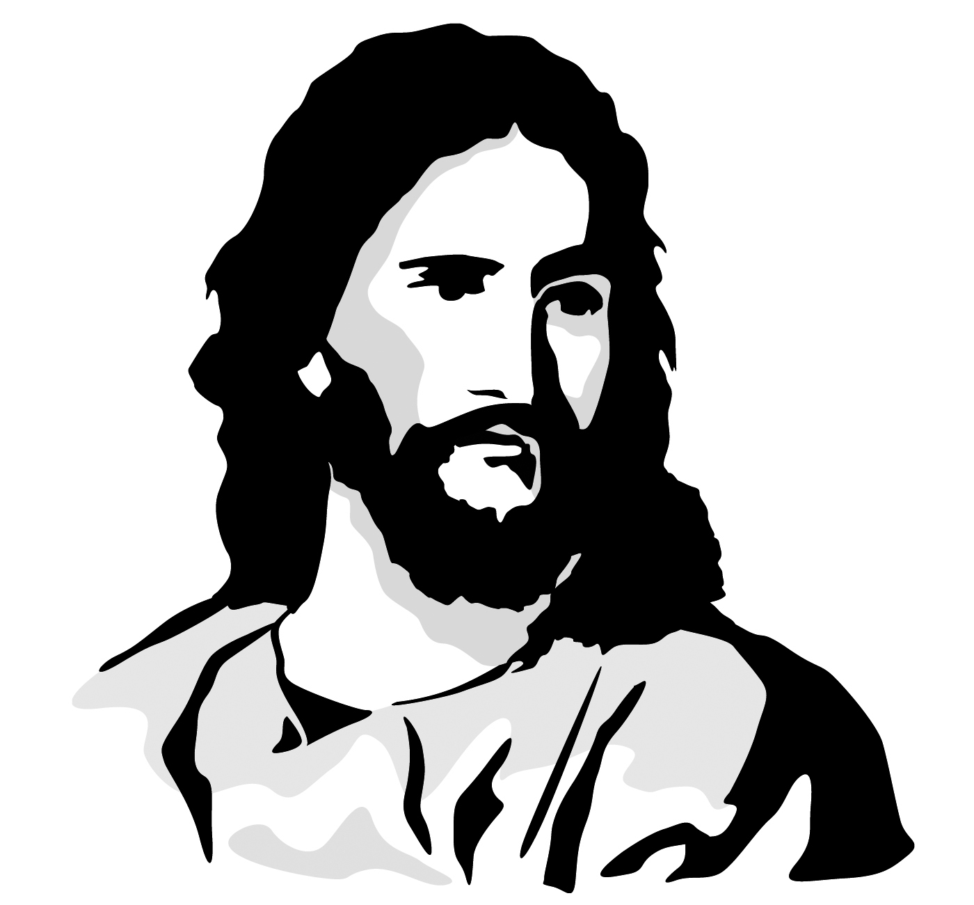 Clip Art Of Jesus - Clipart library