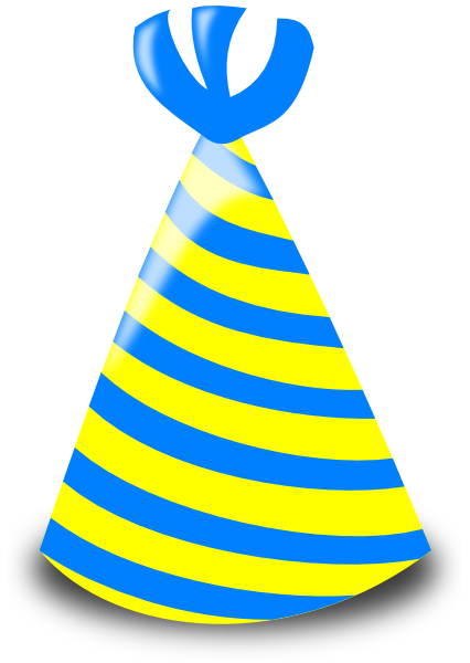 Birthday Hat clip art - vector clip art online, royalty free 