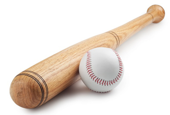Classic Wooden Baseball Bat and Ball - Authentic Equipment for Players & Collectors