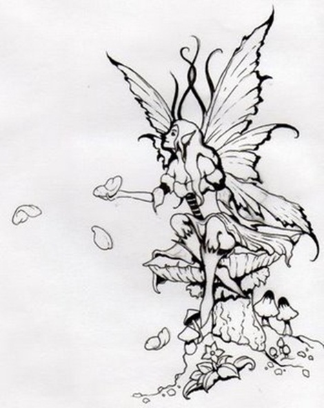Butterfly Fairy Tattoos Pics