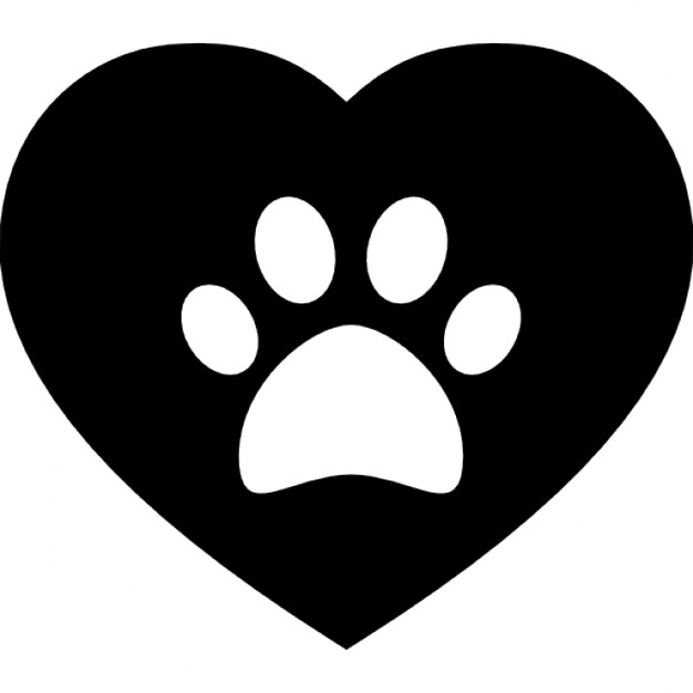 Corazón huella svg, Huella de Perro SVG, Huella de mascota SVG, Huella de  gato SVG, Corazón y Huella svg, Amor perro, Huella de gato, vector -   España