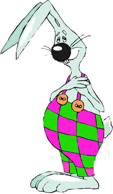 Rabbit Clipart Black And White | Clipart library - Free Clipart Images