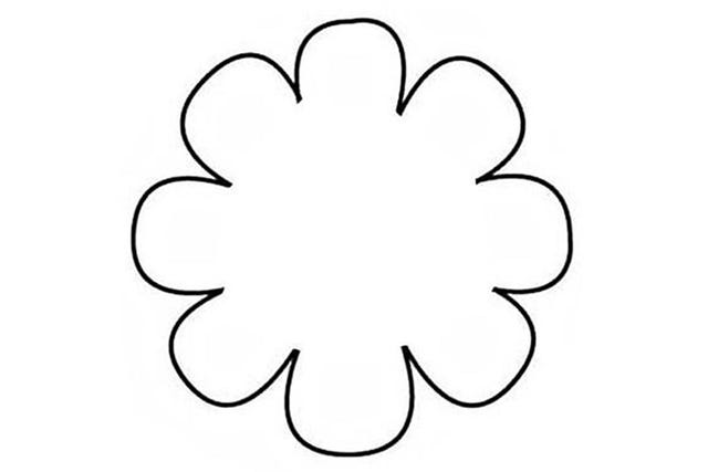 Free Flower Template Free Printable Download Free Flower Template Free 