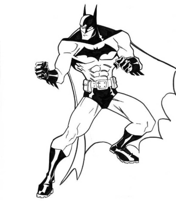 Gambar Free Superman Batman Fight Coloring Pages Printable Symbol Easy ...