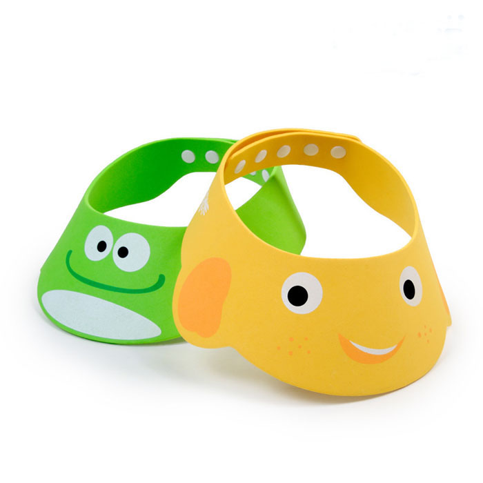 Adorable Baby Bath Visors - Frog & Duck Designs for Splash-Free Showers