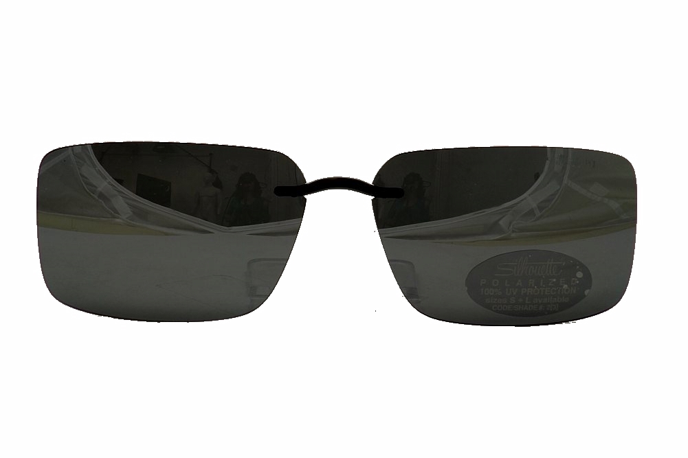 Joylot.com Silhouette Sunglasses Clip-On 5090 A1 Polarized Grey 