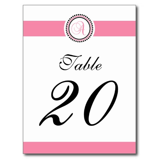 template for numbers for table - Clip Art Library