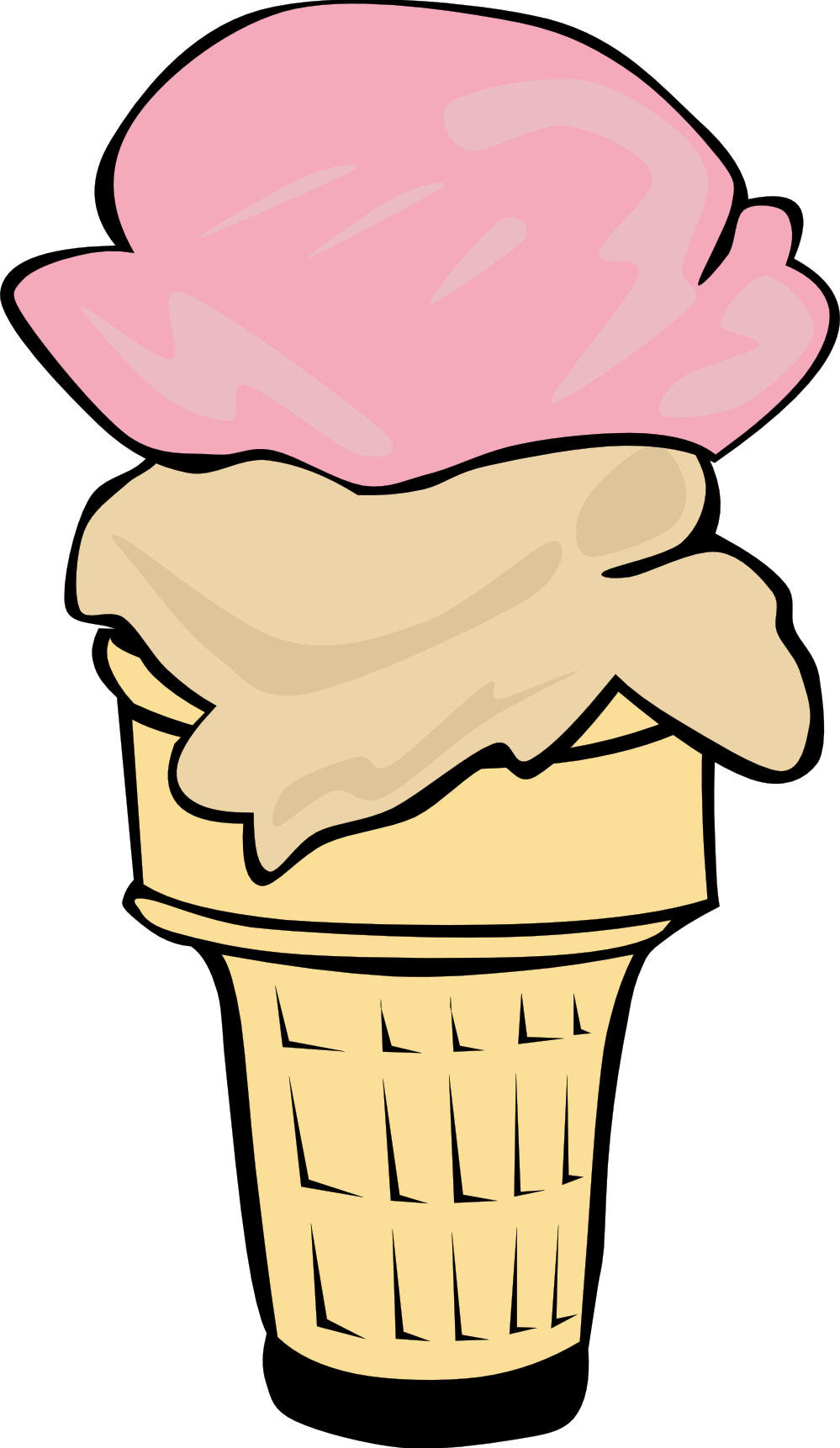 clipartist.net ? Clip Art ? gerald g ice cream cones ff menu 1 SVG