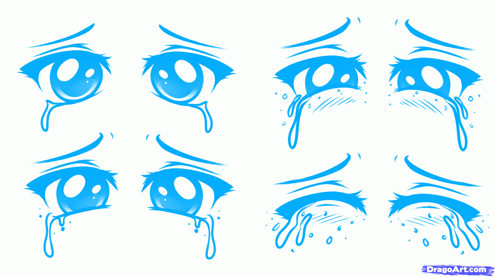 How To Draw Anime Eyes With Tears How To Draw Anime Eyes With Tears