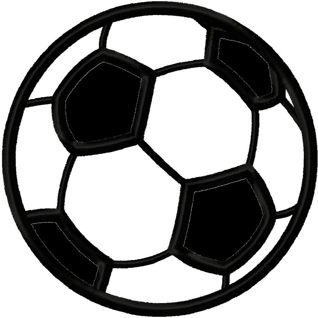 Soccer Ball Line Drawing - Clipart library