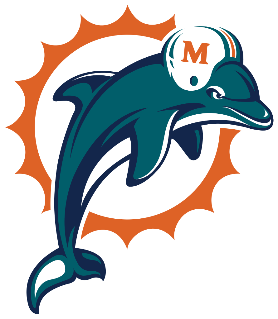Gambar Nfl Football Pixel Art Miami Dolphins Coloring Page 231x300px ...