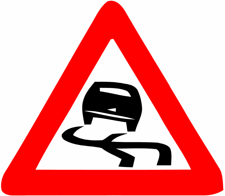 File:Danger of slipping (Israel road sign).png - Wikimedia Commons