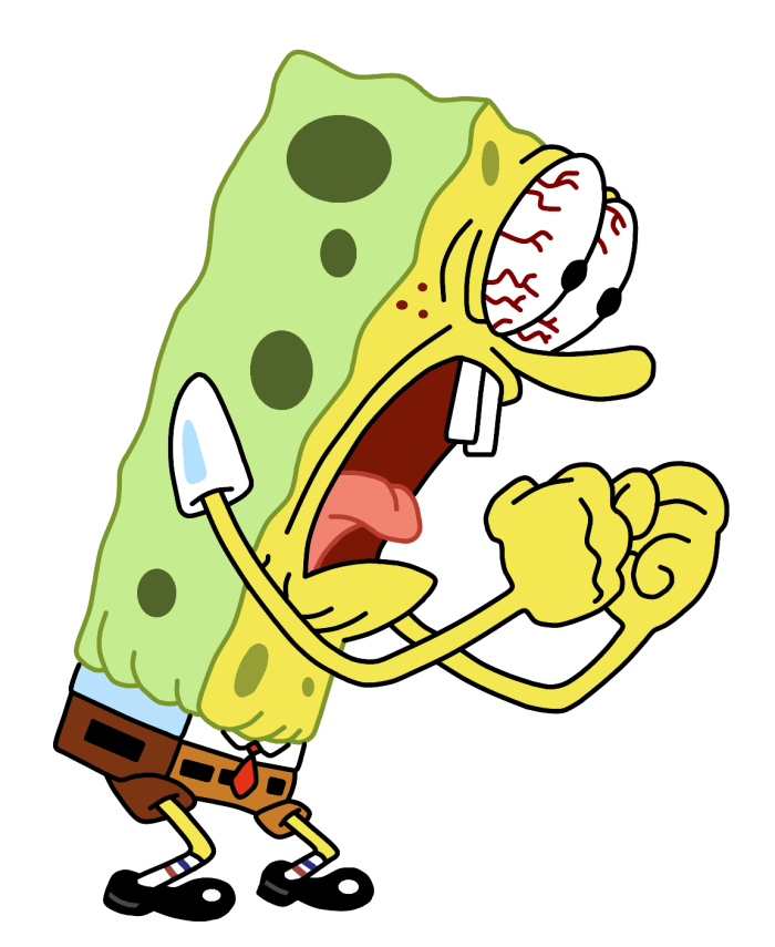 Clipart library: More Like Spongebob Angry by BBXL