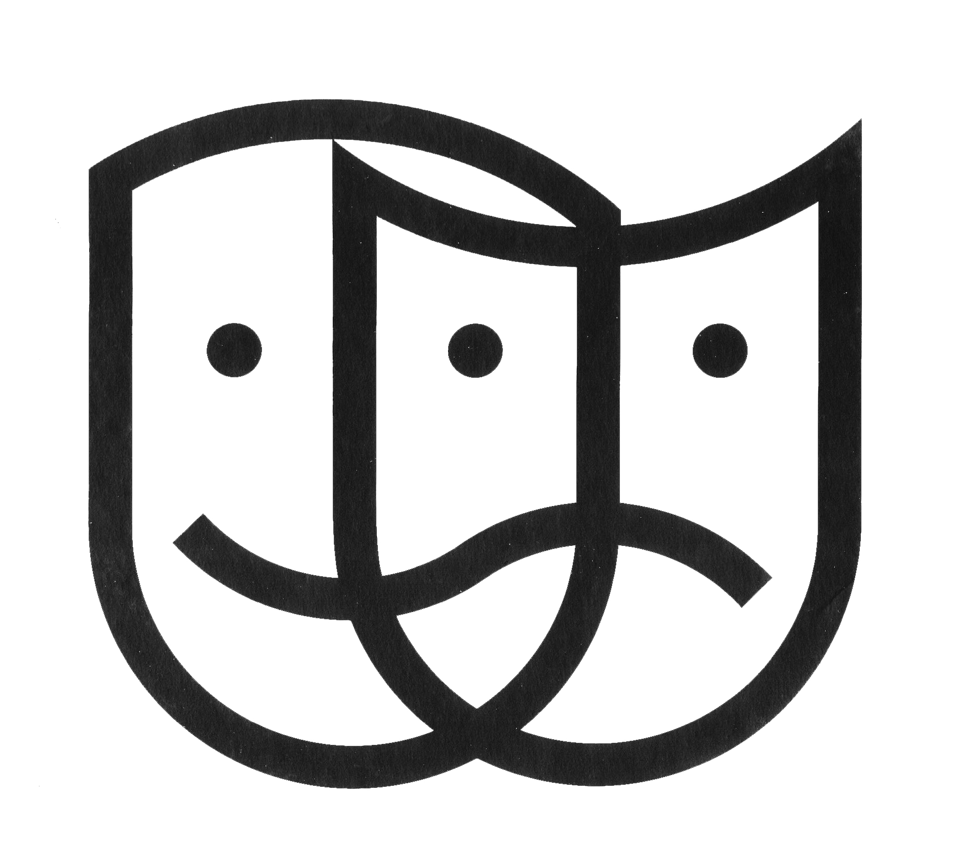 Drama Logo Masks - Clipart library