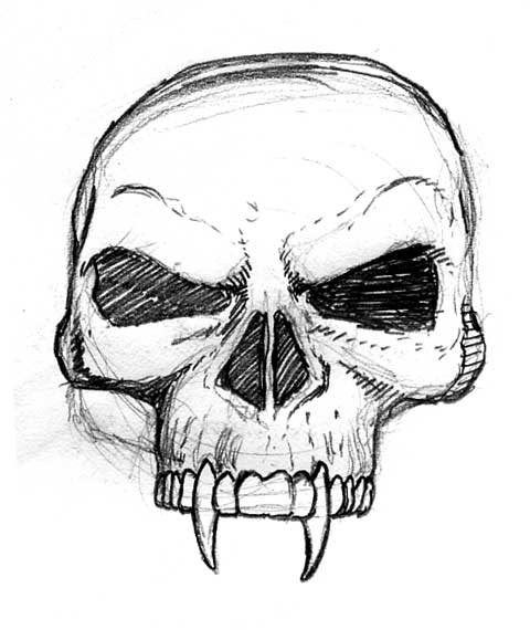 How To Draw A Skull Easy Step By Step Guide  Bujo Babe