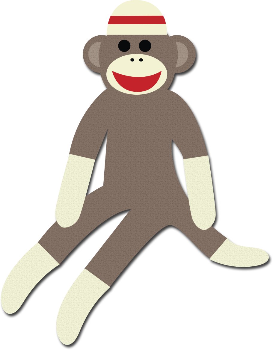 Images For  Sock Monkey Clip Art