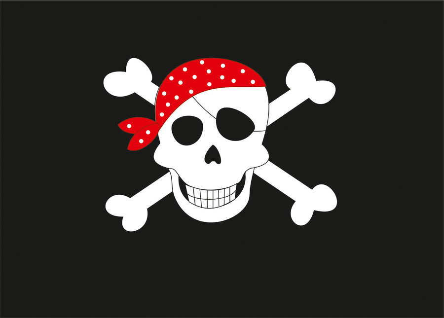 Pirate skull Quick Corel draw effort by Rockadolli on Clipart library