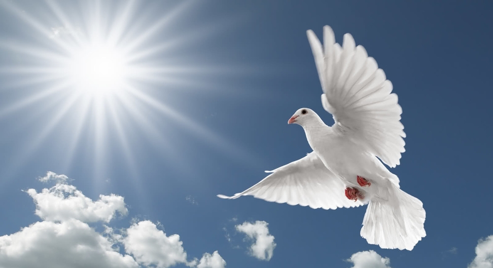 heaven background for funeral - Clip Art Library