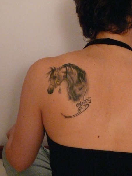 horse tattoo. | Horse tattoo design, Horse tattoo, Tattoos