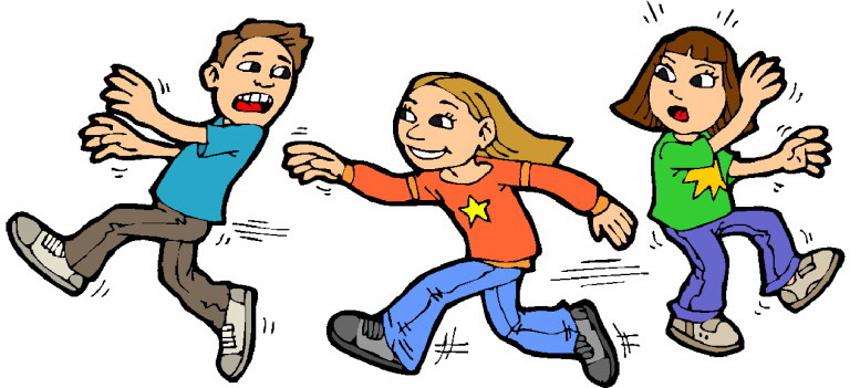 kids playing tag clip art - Clip Art Library