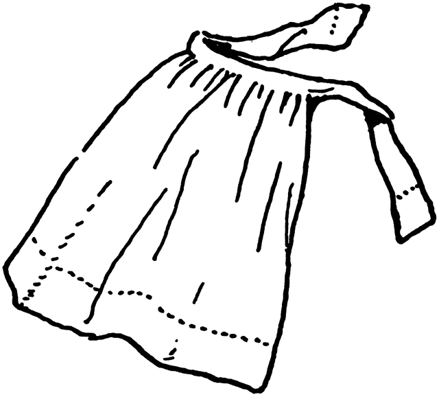 simple apron clip art | sewing | Clipart library