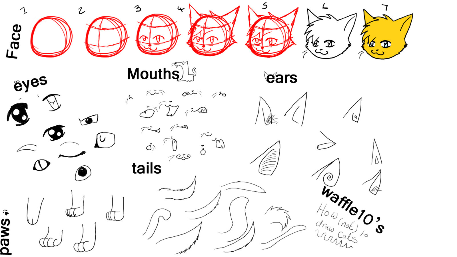 How To Draw Kawaii Neko Cat Girl  Anime Cat Girl Anime  YouTube