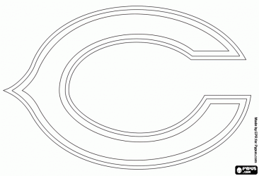 Chicago Bears logo, american football team from the NFC North 