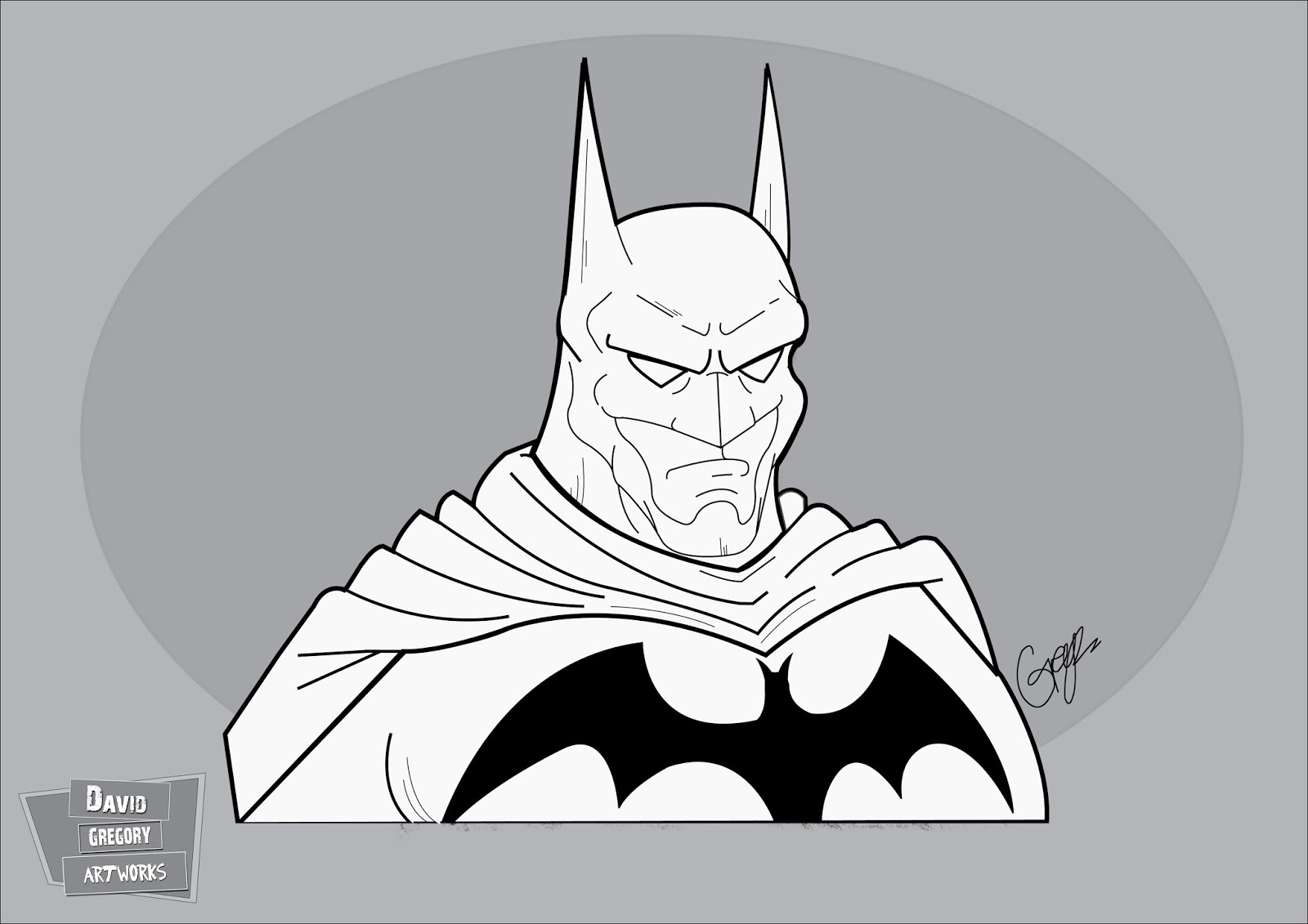 Free Outline Of Batman Download Free Outline Of Batman Png Images - Riset