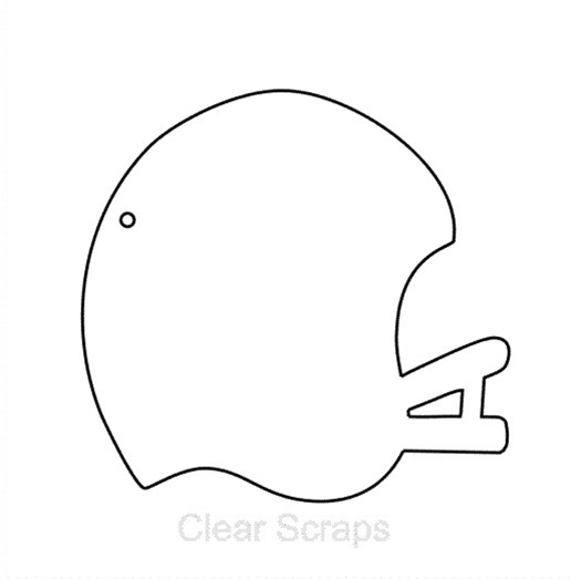 draw a speedflex football helmet - Clip Art Library