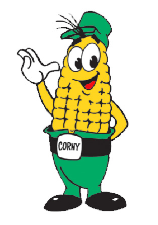 Corn Eating Cartoon - Clip Art Library