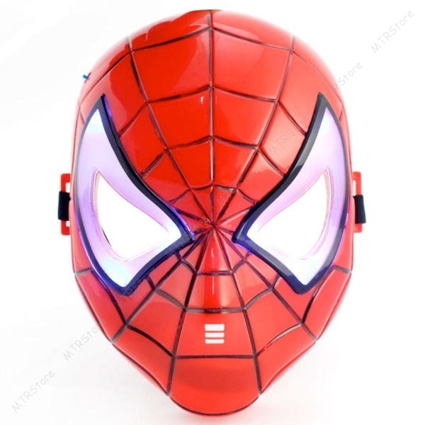 MTRStore: Spiderman Mask with Light for Halloween