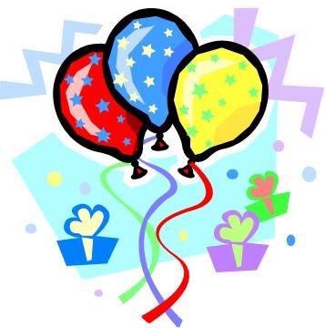 Happy Birthday Clipart Ideas, Clip arts for Kids, Preschoolers 