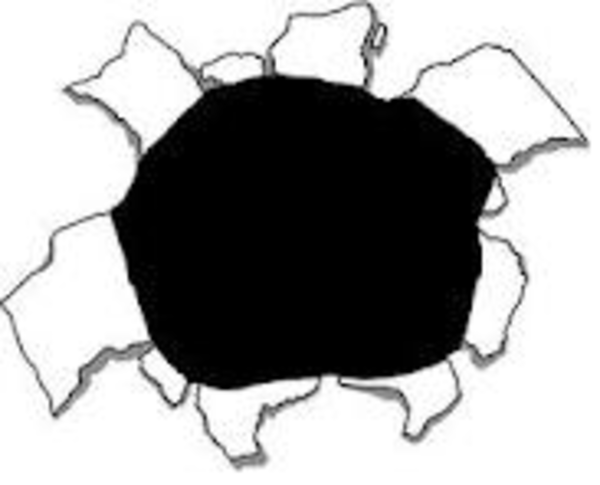 Hole image - vector clip art online, royalty free  public domain