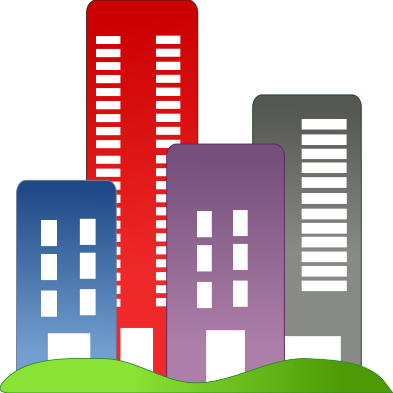 Modern City Skyline Illustration - Urban Design Graphic